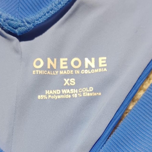 ONEONE SWIMWEAR Electric Blue Kameron Top & Jesse Bottoms SET - Picture 6 of 8